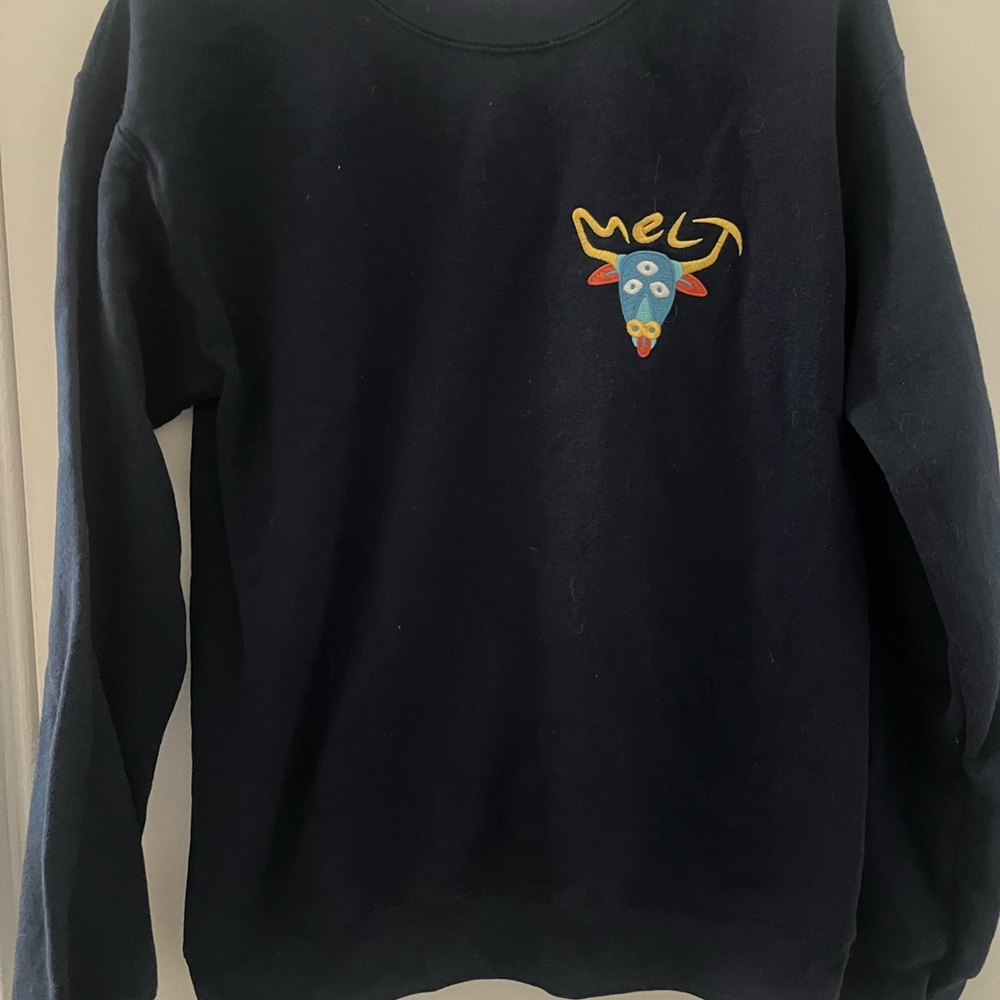 Navy Blue Men's Sweater